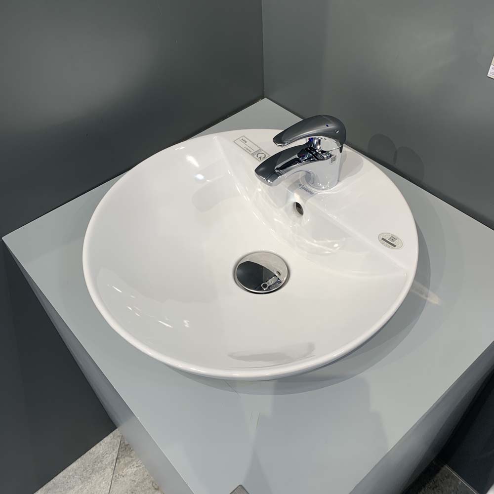 Chậu lavabo đặt bàn Viglacera V26