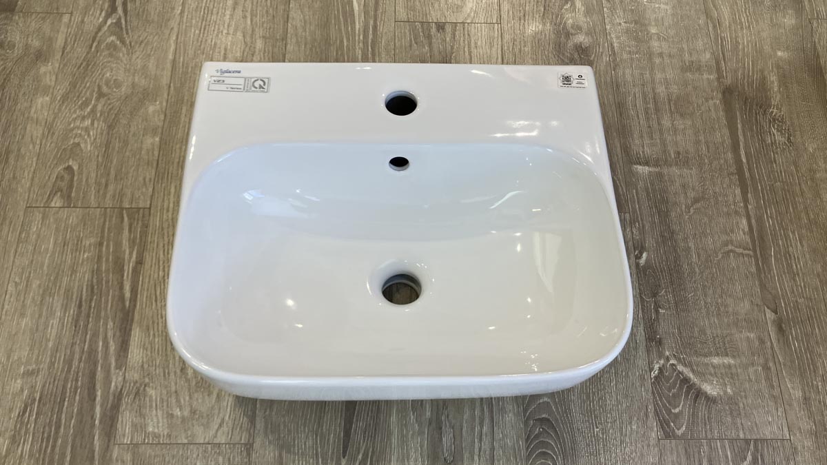 Chậu rửa lavabo treo tường Viglacera V23
