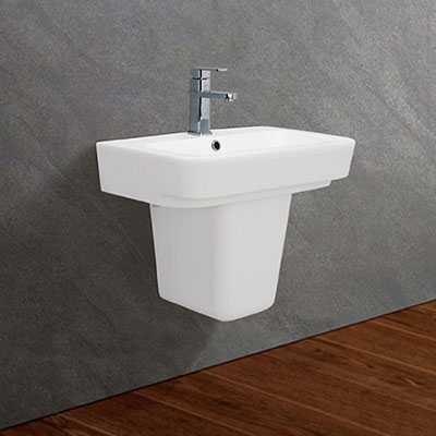 Thân chậu Lavabo treo tường Viglacera V58