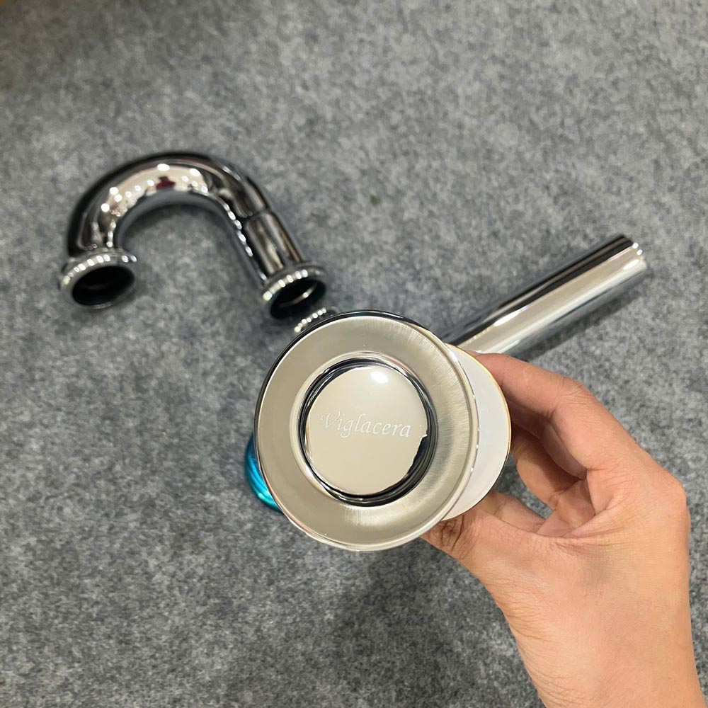 Bộ Xả Lật + Ống Thải Chữ P Viglacera VG814