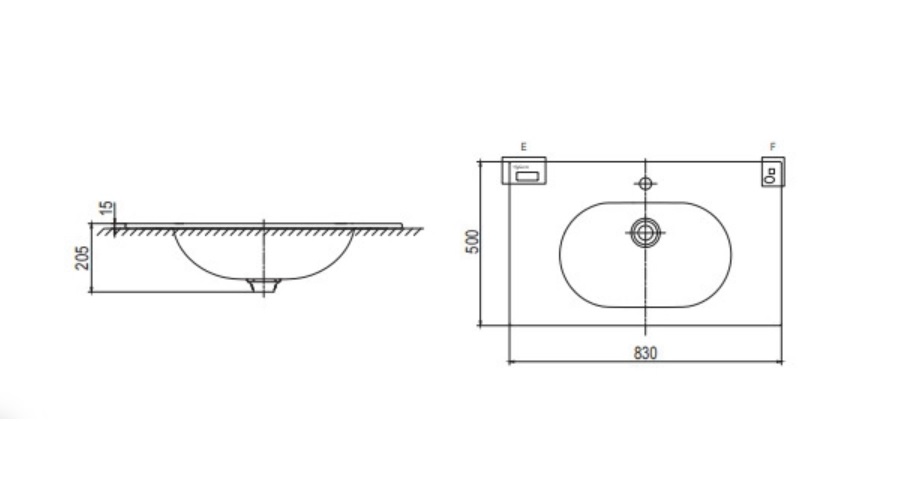 Bộ tủ chậu Viglacera CB69