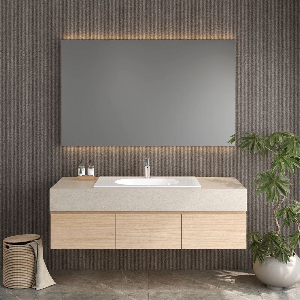 Chậu lavabo đặt bàn Viglacera CB69