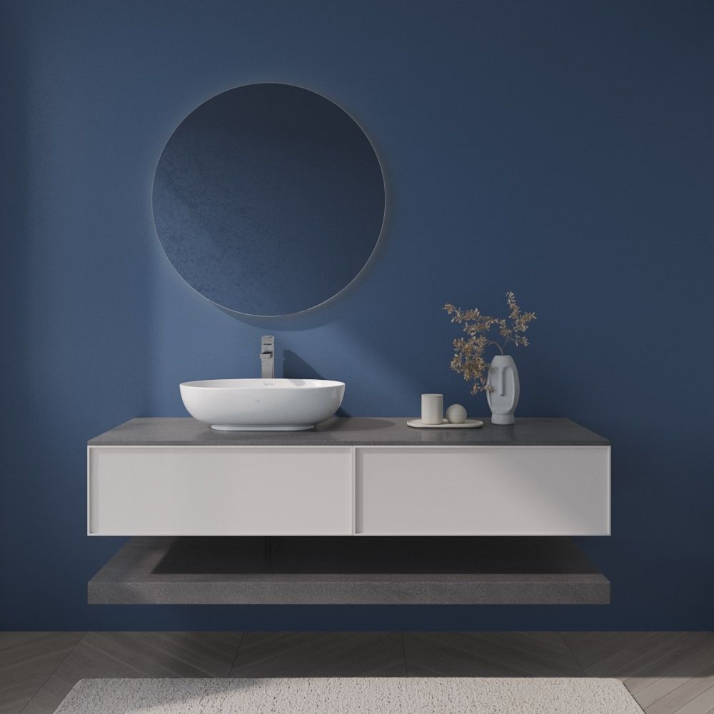 Chậu lavabo đặt bàn Viglacera CD15