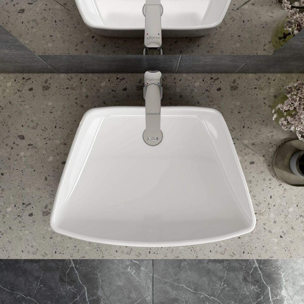 Chậu lavabo đặt bàn Viglacera CD16