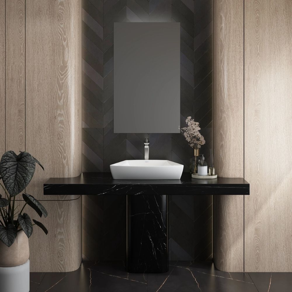 Chậu lavabo đặt bàn Viglacera CD17