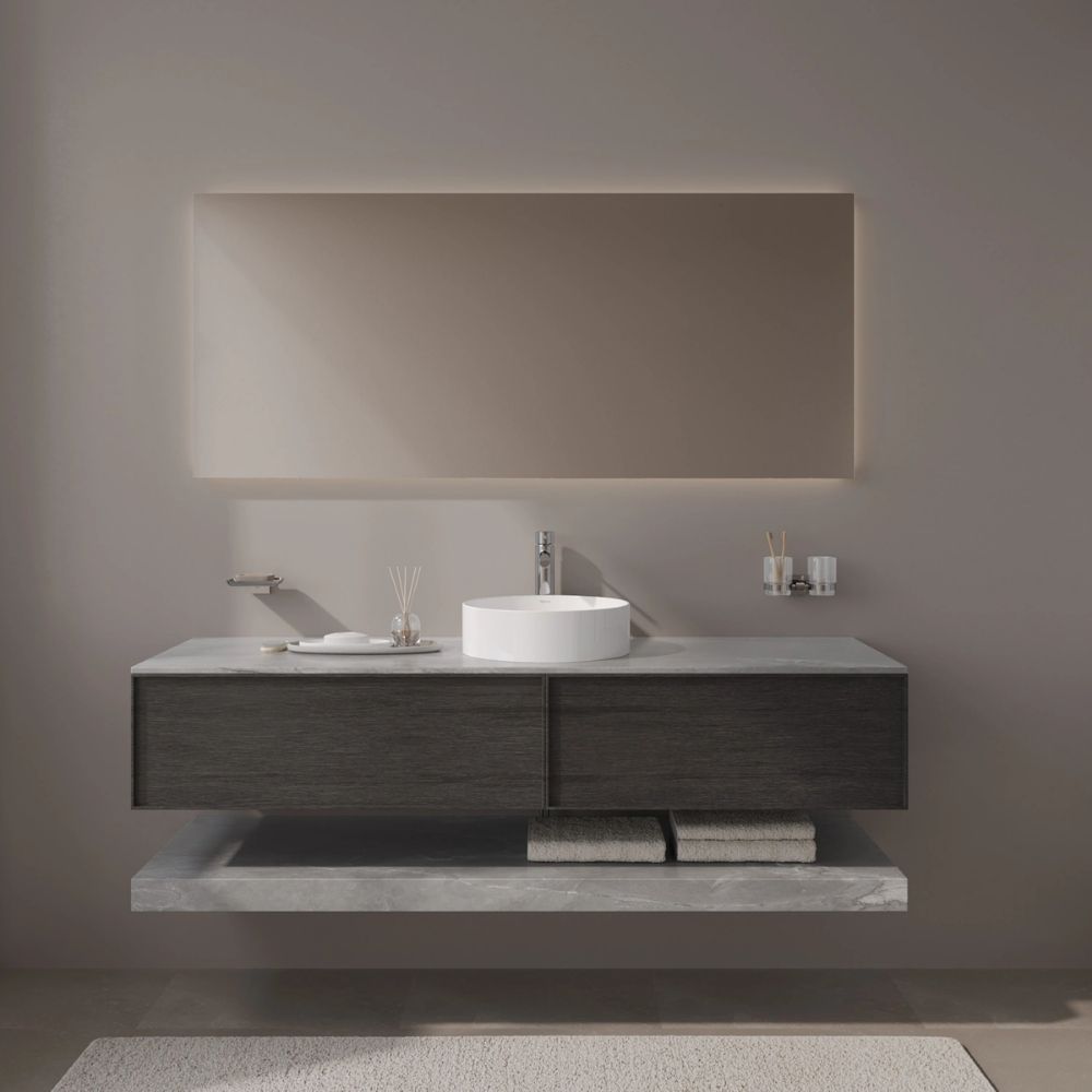 Chậu lavabo đặt bàn Viglacera CM02