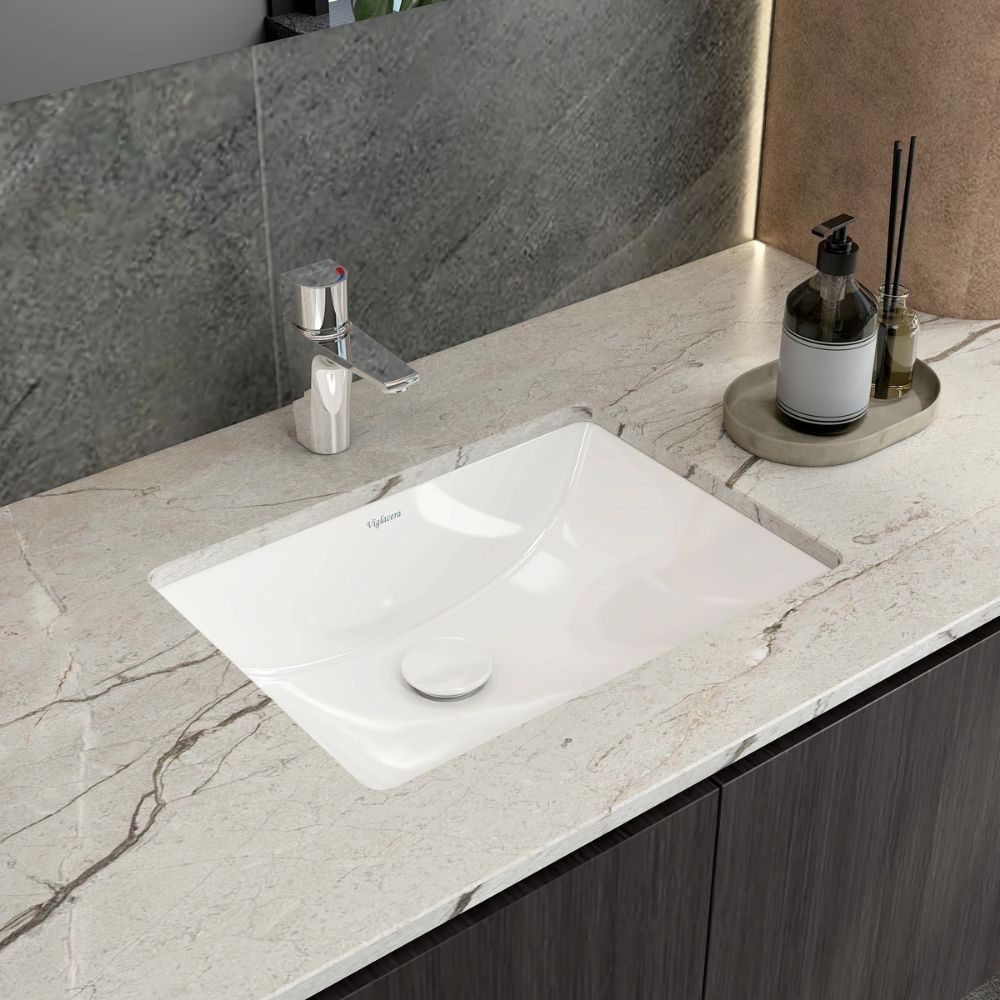 Chậu lavabo âm bàn Viglacera US3