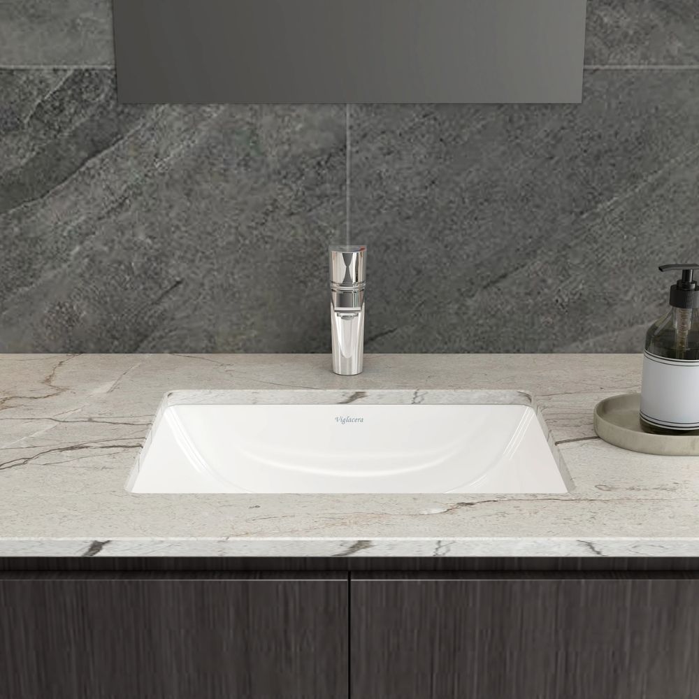 Chậu lavabo âm bàn Viglacera US3