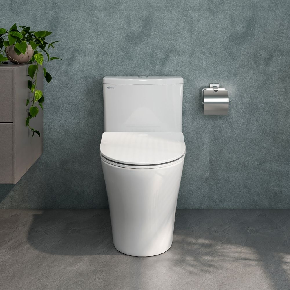 Bồn cầu 1 khối Viglacera V36 nắp êm (+ vòi xịt VG826)