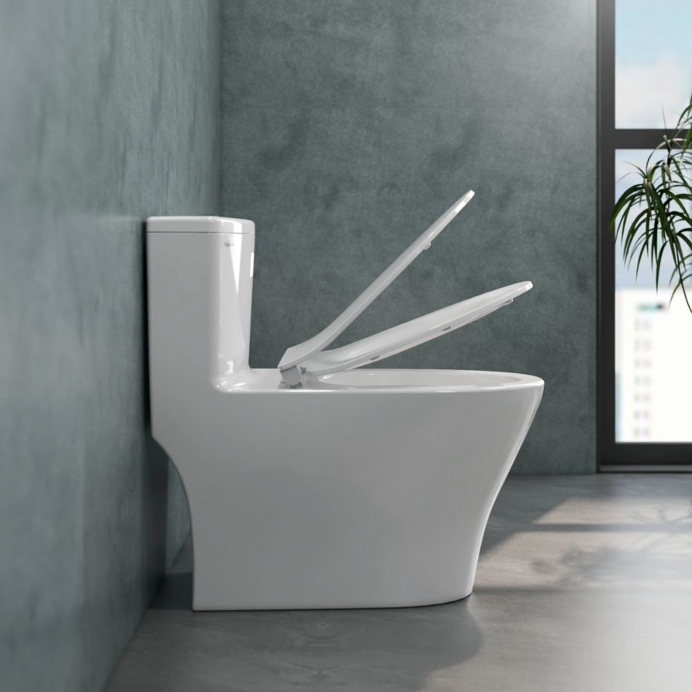 Bồn cầu 1 khối Viglacera V36 nắp êm (+ vòi xịt VG826)