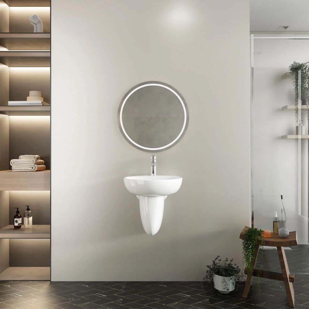 Chậu rửa lavabo treo tường Viglacera V523