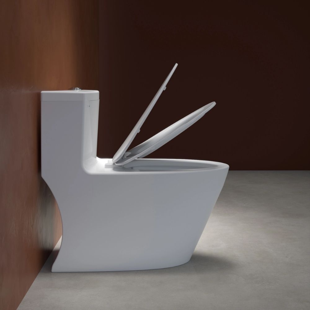 Bồn cầu 1 khối Viglacera V62 nắp êm (+ vòi xịt VG826 & van VG853)