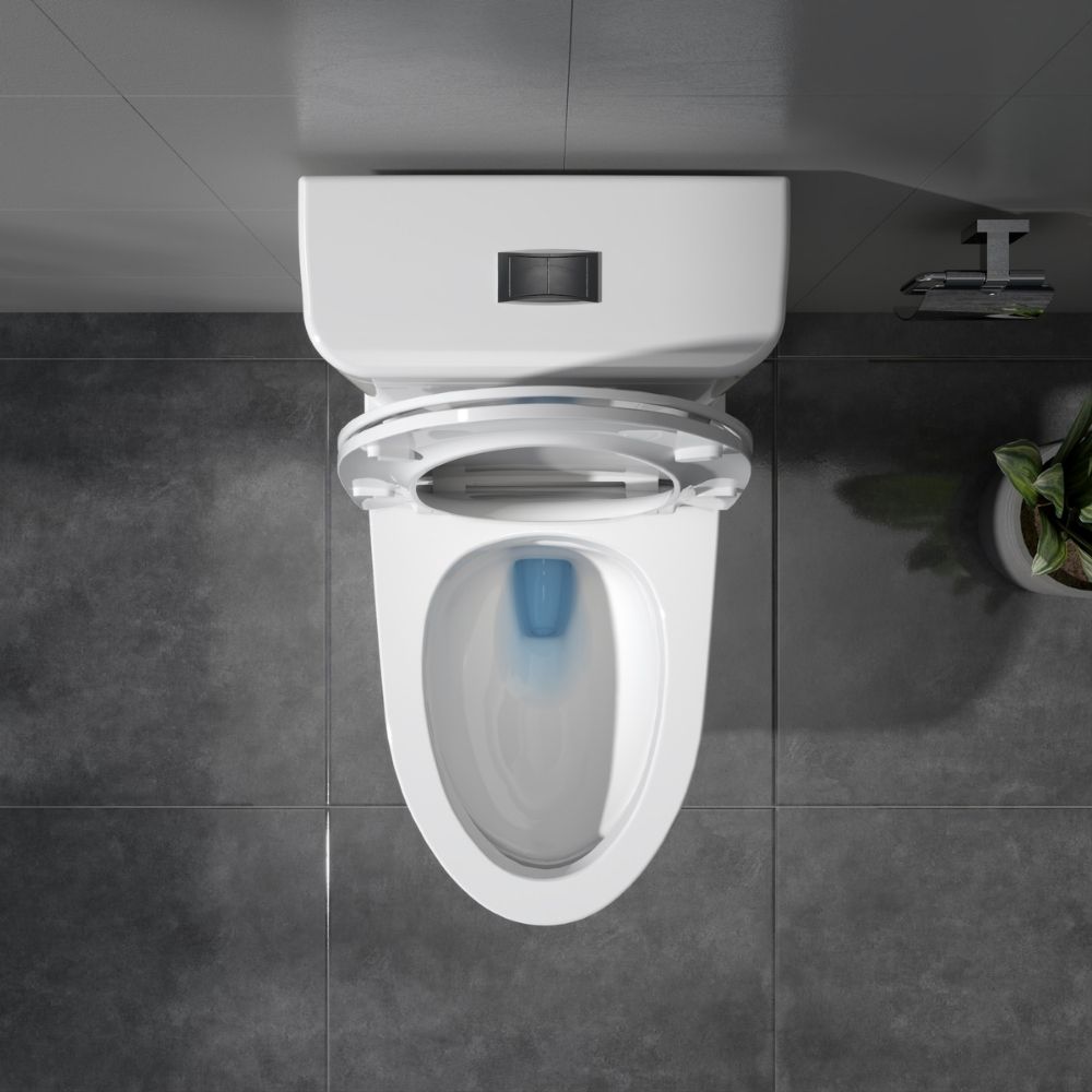 Bồn cầu 1 khối Viglacera V63 nắp êm (+ vòi xịt VG826 & van VG853)