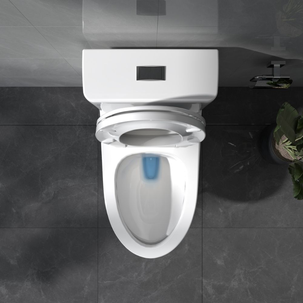 Bồn cầu 1 khối Viglacera V64 nắp êm (+ vòi xịt VG826 & van VG853)