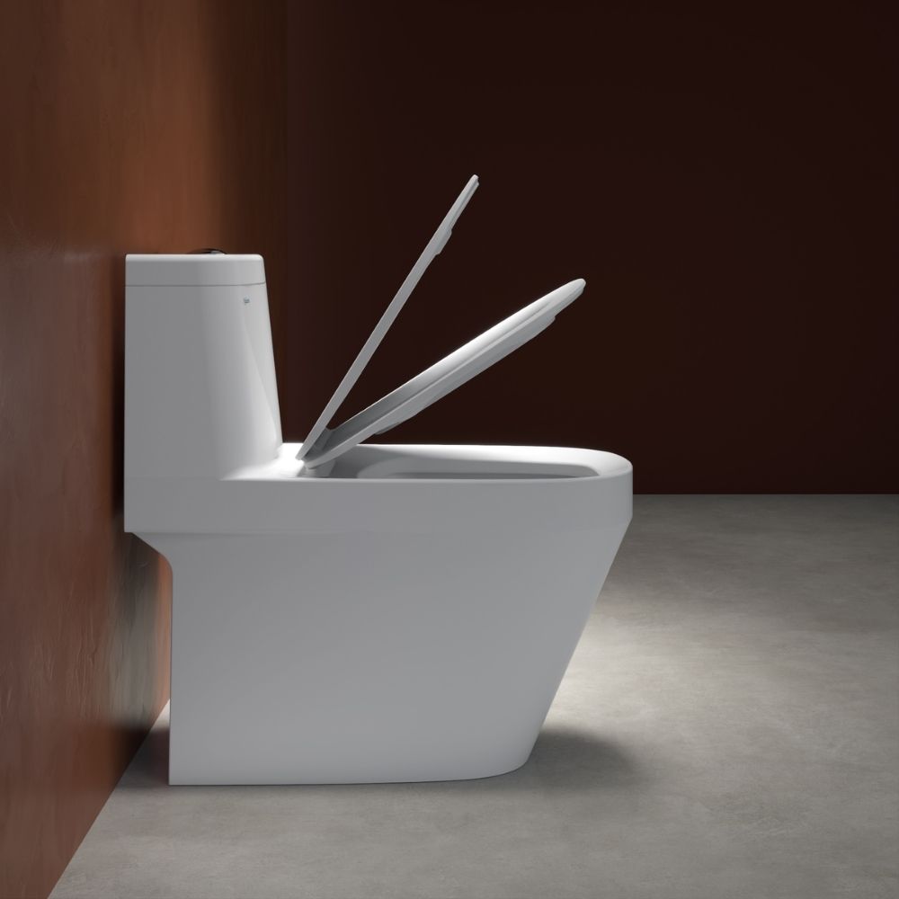 Bồn cầu 1 khối Viglacera V68 nắp êm (+ vòi xịt VG826 & van VG853)