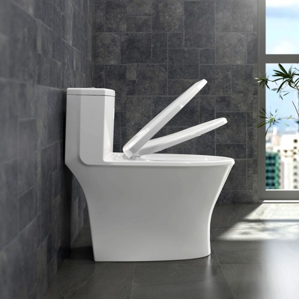 Bồn cầu 1 khối nắp êm Viglacera V803 (+ vòi xịt VG826)