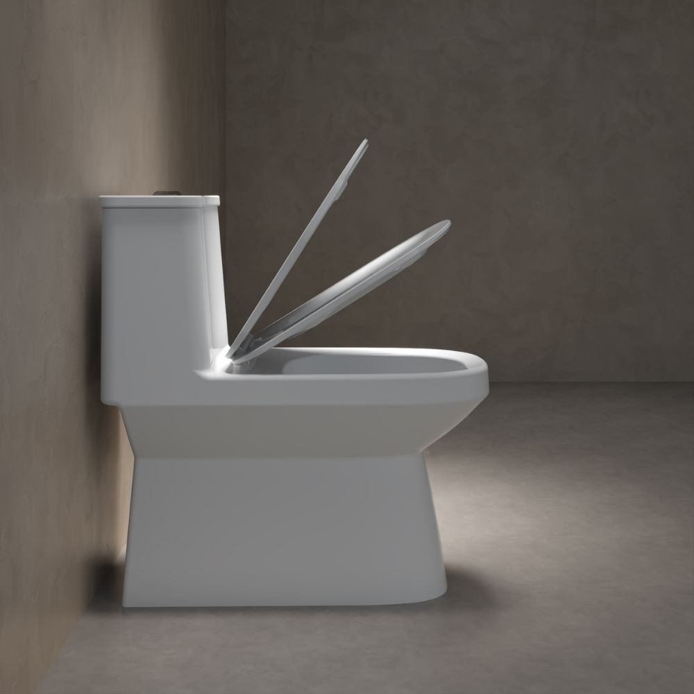 Bồn cầu 1 khối Viglacera V816 nắp êm (+ vòi xịt VG826 & van VG853)