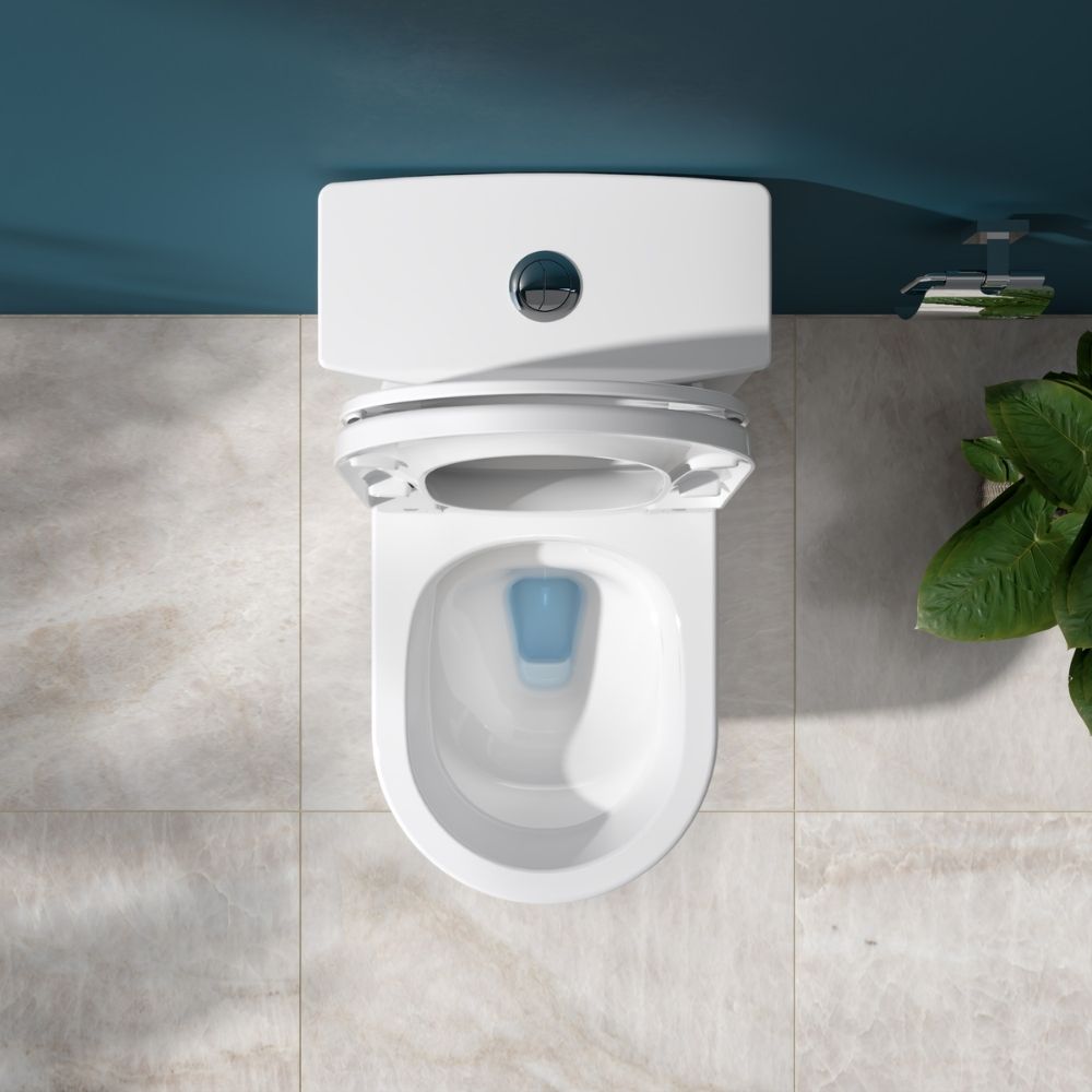 Bồn cầu 1 khối Viglacera V817 nắp êm (+ vòi xịt VG826 & van VG853)