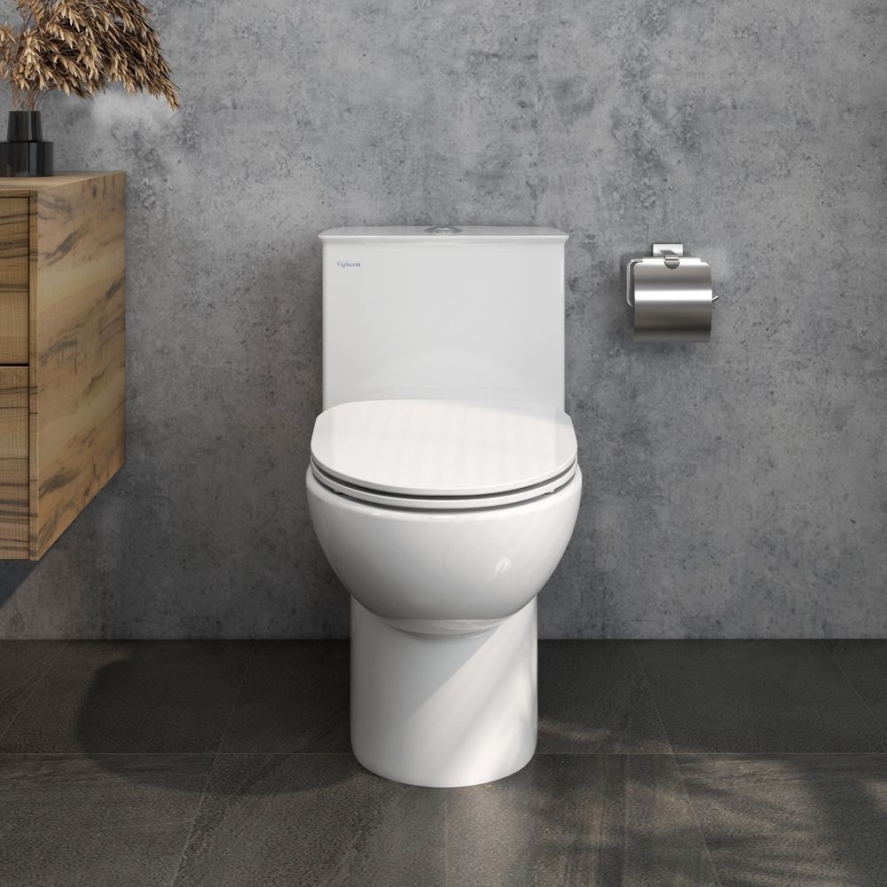 Bồn cầu 1 khối nắp êm Viglacera V819 (+ vòi xịt VG826)