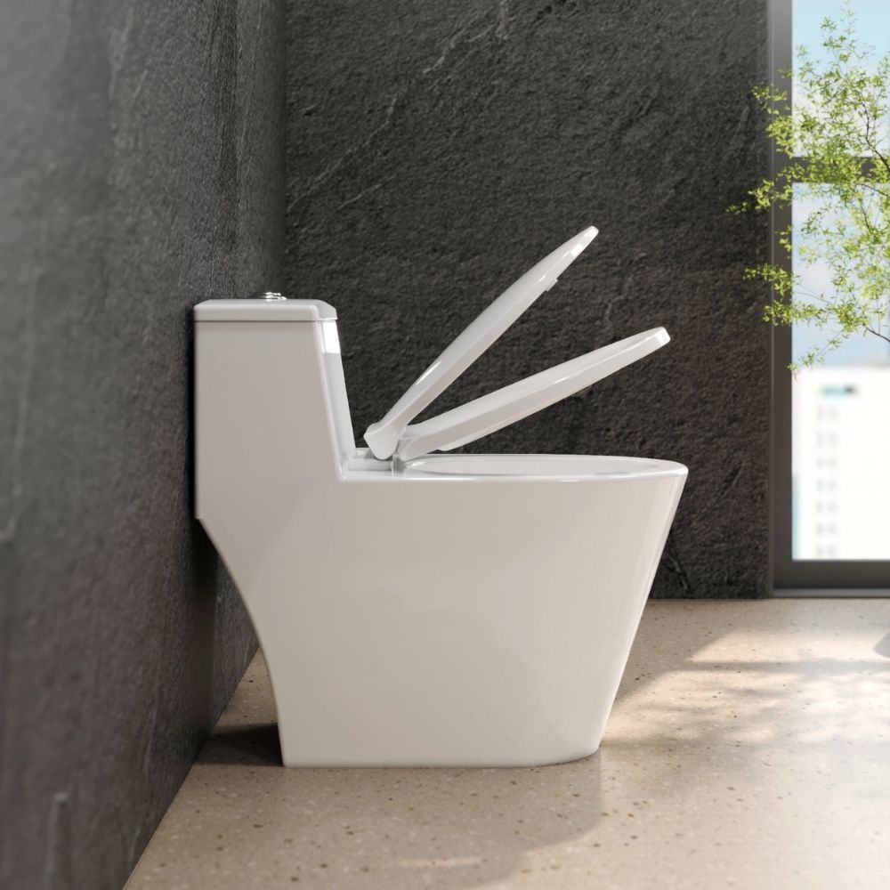 Bồn cầu 1 khối nắp êm Viglacera V823 (+ vòi xịt VG826)