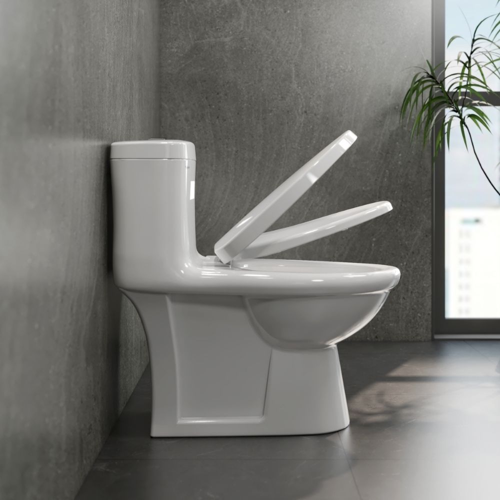 Bồn cầu 1 khối nắp êm Viglacera V825 (+ vòi xịt VG826)