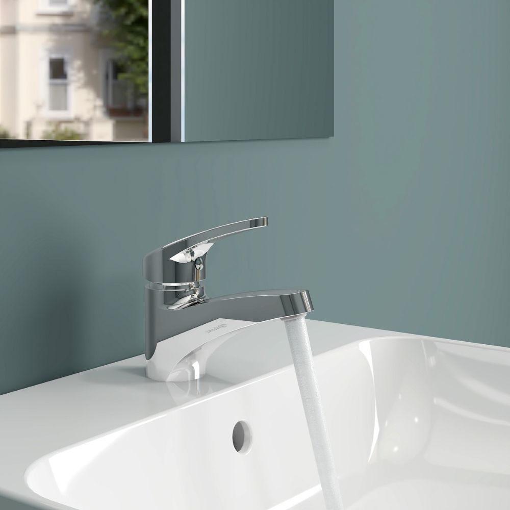 Vòi chậu lavabo nóng lạnh Viglacera VG102