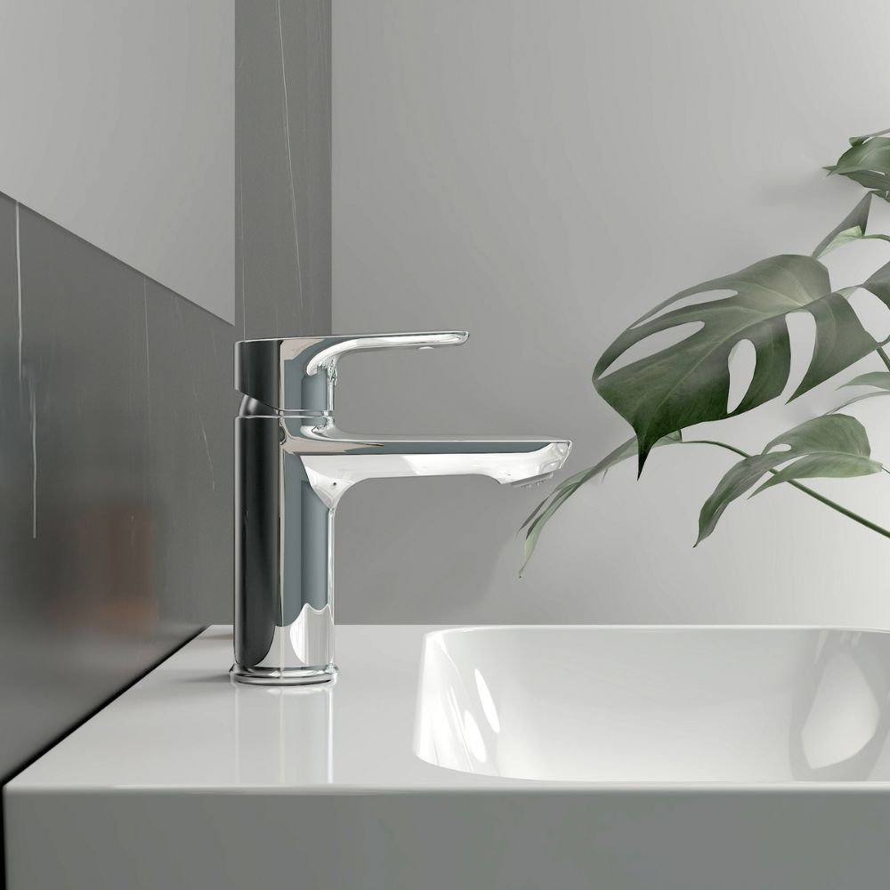 Vòi chậu lavabo nóng lạnh Viglacera VG132