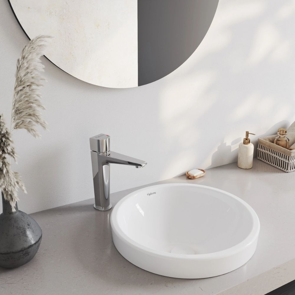 Vòi chậu lavabo nóng lạnh Viglacera VG136.1