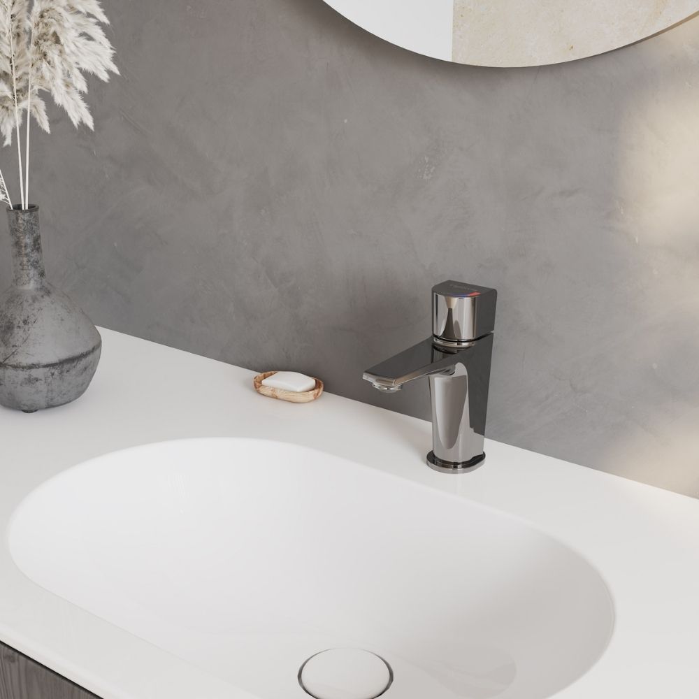 Vòi chậu lavabo nóng lạnh Viglacera VG136