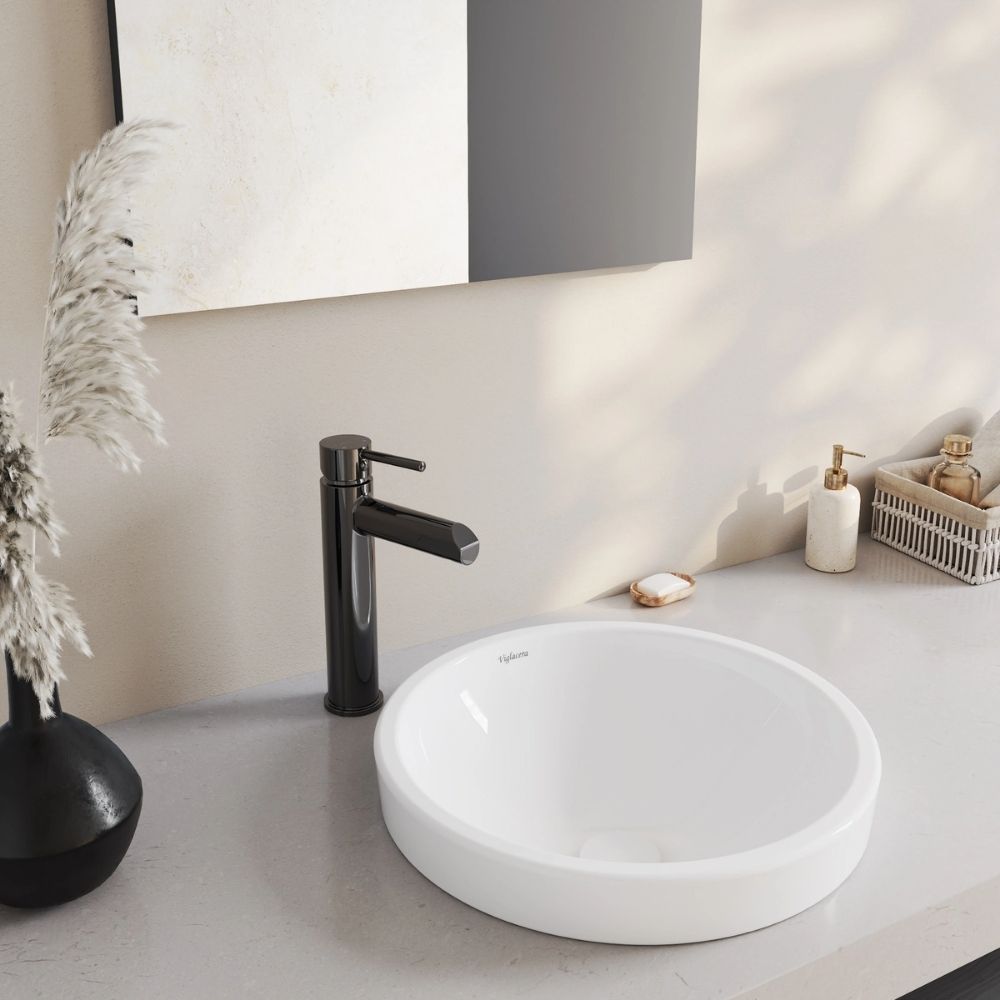 Vòi chậu lavabo nóng lạnh Viglacera VG141.1