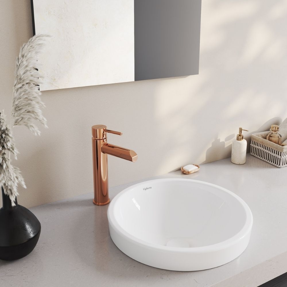 Vòi chậu lavabo nóng lạnh Viglacera VG141.1