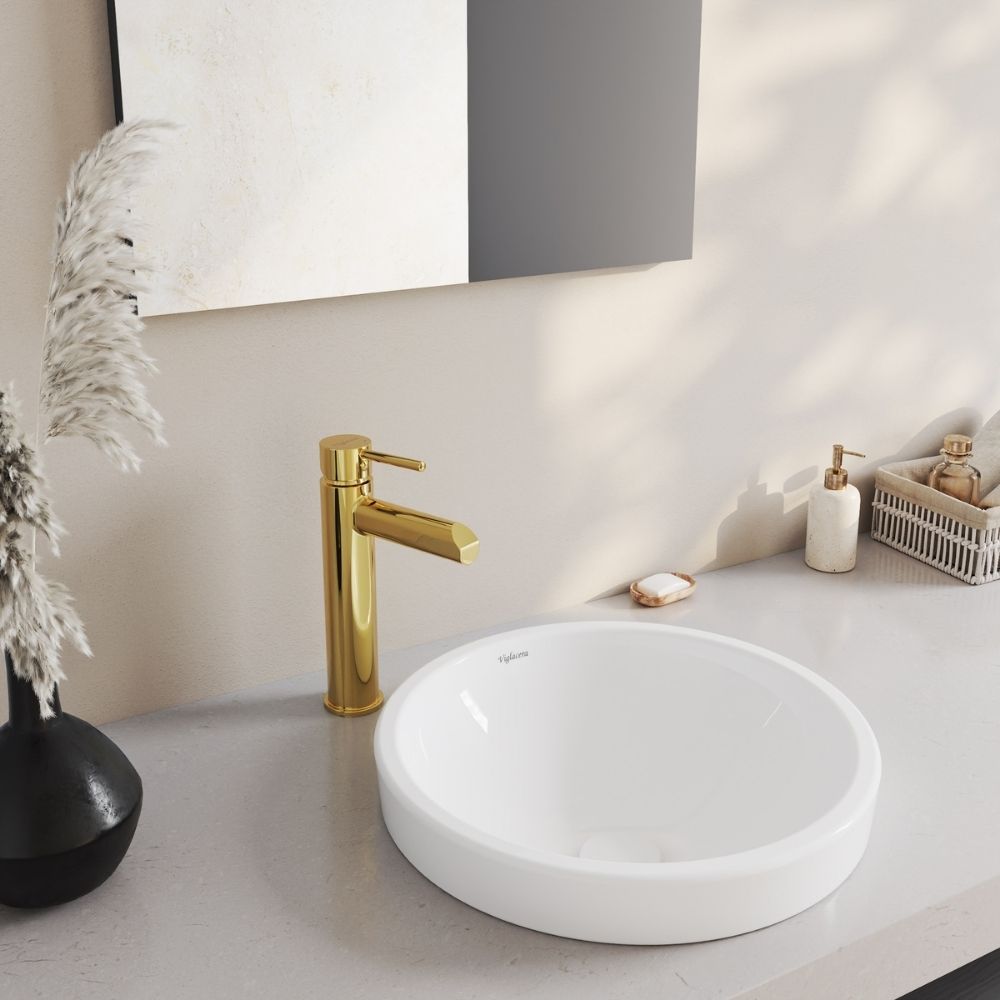Vòi chậu lavabo nóng lạnh Viglacera VG141.1