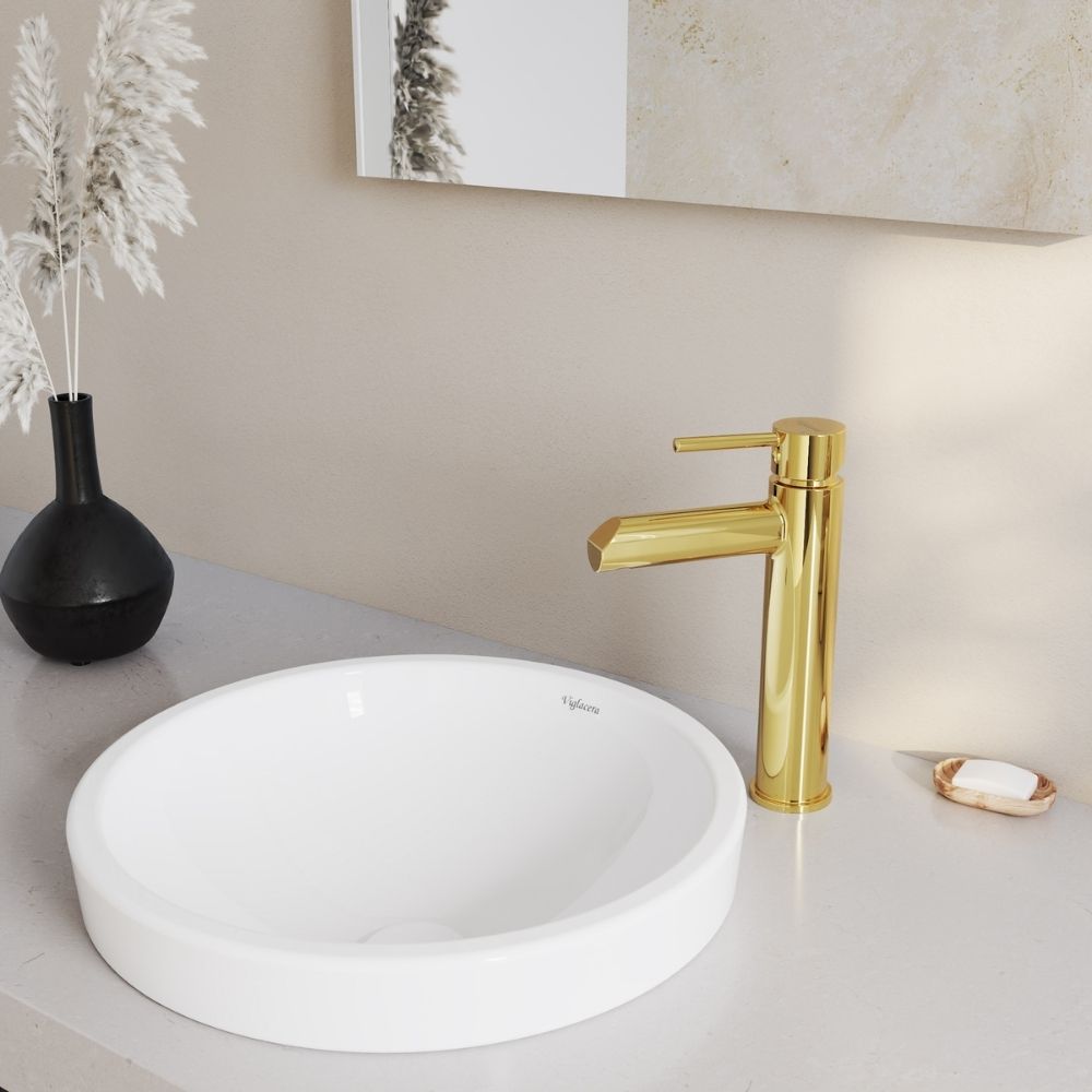 Vòi chậu lavabo nóng lạnh Viglacera VG141.1
