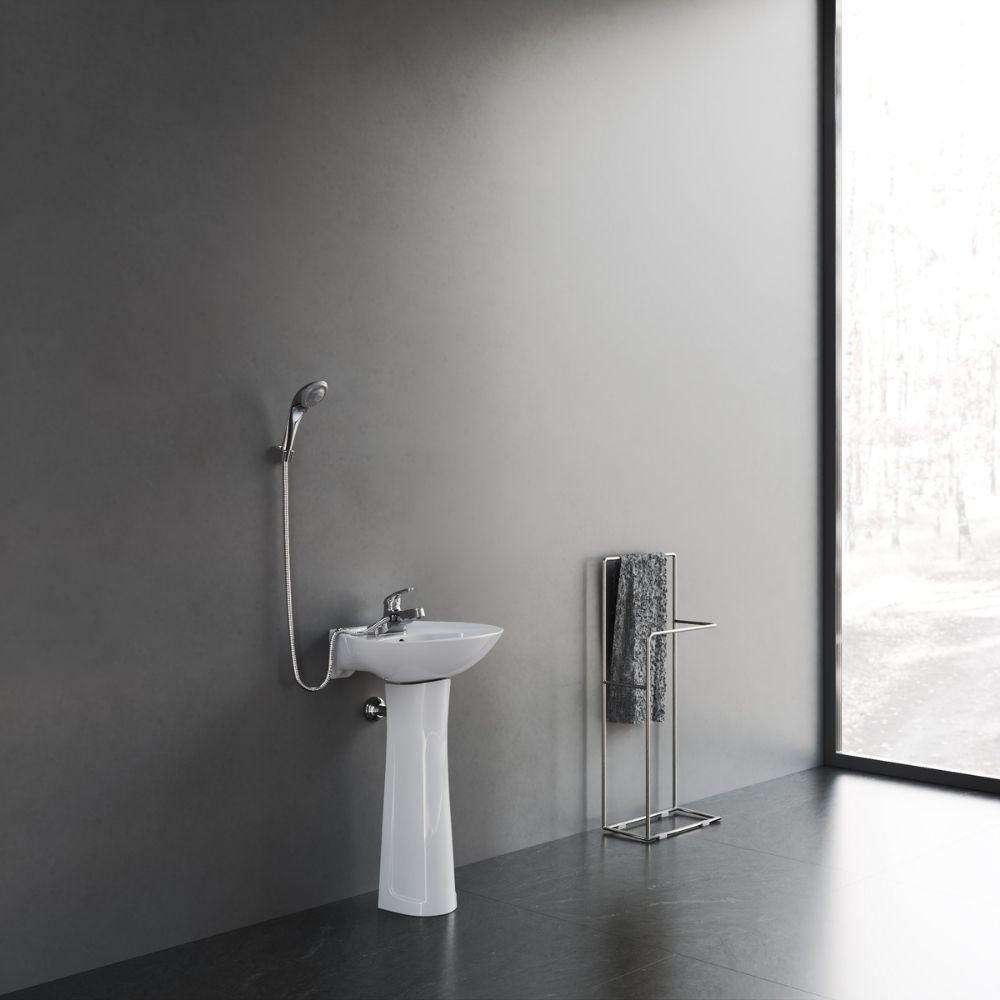 Vòi chậu lavabo 3 lỗ liền sen Viglacera VG326