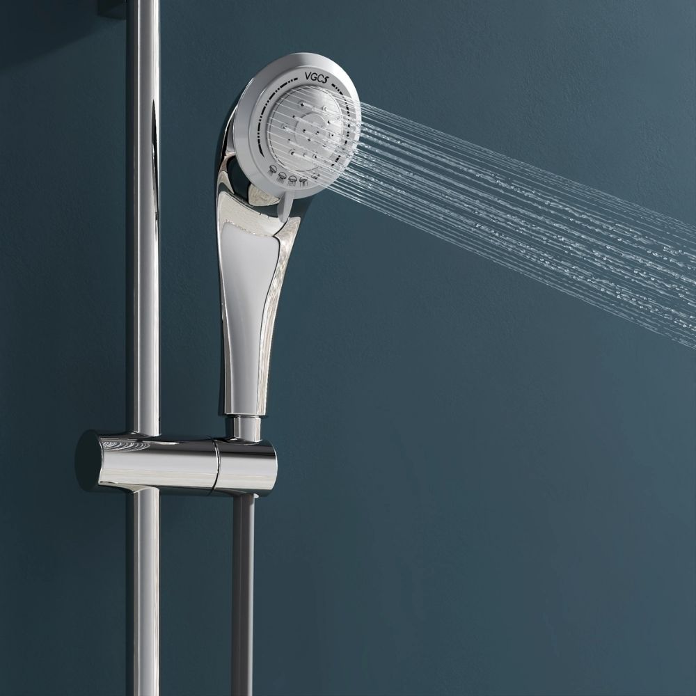 Bộ sen tắm nóng lạnh Viglacera VG541.1 kèm thanh trượt