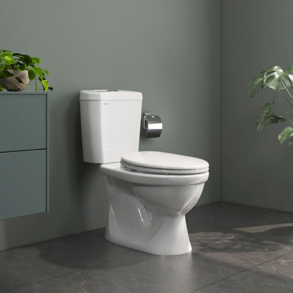 Bồn cầu 2 khối Viglacera VI88 nắp thường / nắp êm