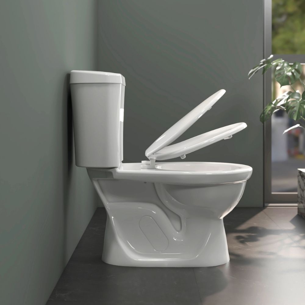 Bồn cầu 2 khối Viglacera VI88 nắp thường / nắp êm