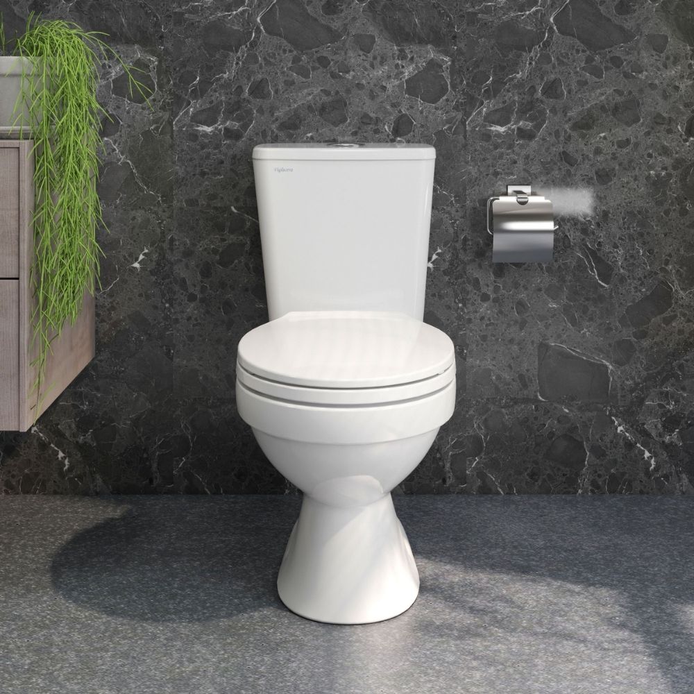 Bồn cầu 2 khối Viglacera VT34 nắp thường / nắp êm