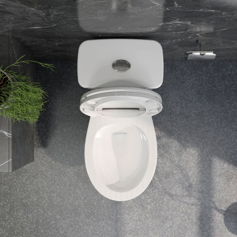 Bồn cầu 2 khối Viglacera VT34 nắp thường / nắp êm