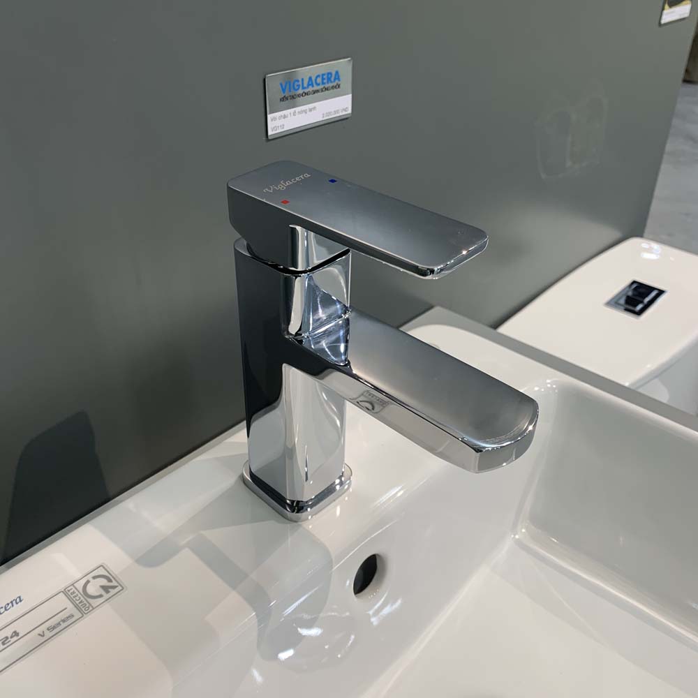 Vòi chậu lavabo nóng lạnh Viglacera VG112